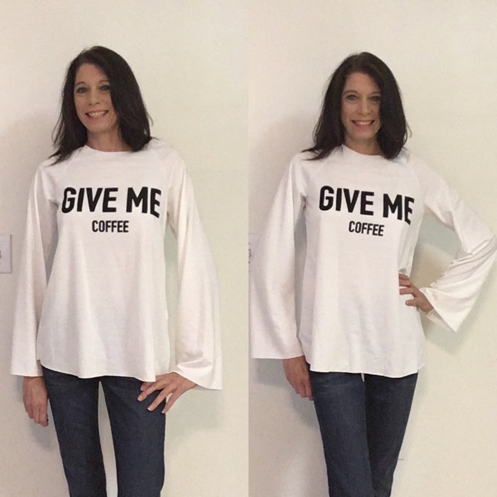 Give Me Coffee Tunic - Picture 2 of 2